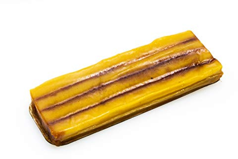 Pack de 2 Turrones de Yema Tostada Laminado Calidad Suprema. Turrón de Obrador Mazapanes Barroso. Tableta de 200 gramos.