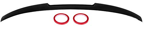 Heckspoiler, glänzend schwarz Refit für M4 Style High Duckbill Kofferraumdeckel Spoiler Flügel Passend für 3er E90 M3 2006 2007 2008 2009 2010 2011