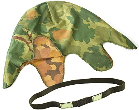 US M1 Mitchell Helmet Cover Vietnam War with Eye Strap Belt Reversible Reproduction