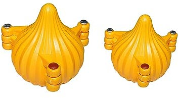 Kunststoffteile, klein und mittel, 3-fach gefaltet, Modak-Form für Ganpati, Diwali, Dussehra und andere Festivals (Modak-Form, 3-fach)