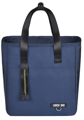 Nanxson Bolsa térmica para el almuerzo de 7L/11L, bolsa refrigerante | Bolso grande reutilizable para el almuerzo, bolso tipo tote pequeño, bolsa isotérmica, para hombres y mujeres que trabajan