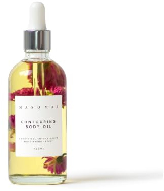 MASQMAI Contouring Body Oil, Huile Raffermissante Corporelle, Tonifie et Hydrate, 100 ml