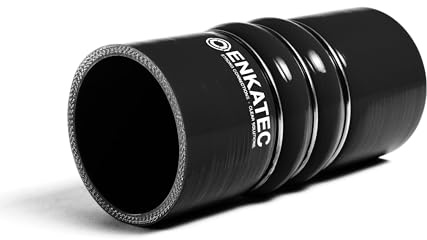 ENKATEC® Doppelwulstverbinder 160mm Silikonschlauch Ladeluftschlauch Turboschlauch Kühlerschlauch Kühlmittelschlauch LLK Schlauch KFZ Auto universal hitzebeständig ID 45-102mm *Größe wählbar*
