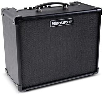 Blackstar ID:X 50 Digitaler 50W Gitarren-Combo-Verstärker mit integrierten Effekten, sechs Amp-Voices, variablen Leistungsmodi, USB-C- und XLR-Ausgang für Zuhause, Studio und Bühne | 4-Band-EQ und integrierte Effekte schwarz