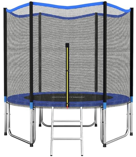 SPORTNOW Cama Elástica para Exterior Ø305 cm con Red de Seguridad