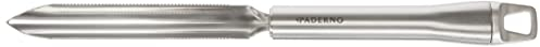 Paderno 48278-54 Gemüseausstecher, Gemüse-und Obstausstecher, Multifunktions-Küchengeräte, Spülmaschinenfest, 24 cm, Grau