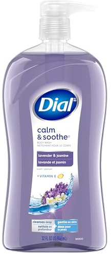Dial Body Wash, Calm & Soothe Lavender & Jasmine Scent, 32 fl oz