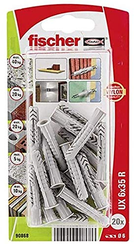 Fischer Dübel UX r-6 Blister 20 UDS Fischer