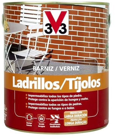 V33 Barniz Exterior Ladrillo Incoloro Mate 0,75L