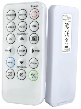 azurano Fernbedienung kompatibel zu OPTOMA SP.8VH02GC01 IR29033, für DAESSG