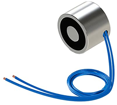 Elektromagnet|bei Strom magnetisch, 24 V, Industrie|1 Stück|Ø100 x 43 mm|150.0 KG Haftkraft