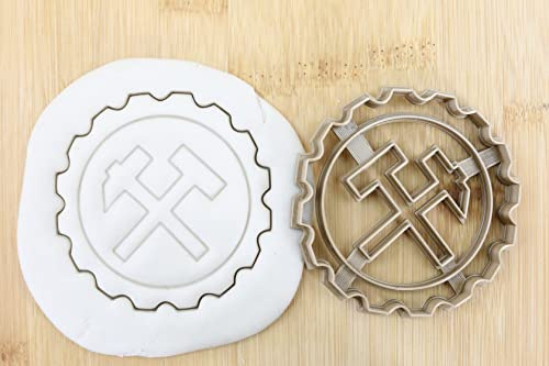 Bergbau cookie cutter Fondant Keksstempel/Ausstechform keksausstecher PLA ca.8cm