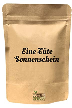 JUNGER SPROSS Pflanzbeutel - Eine Tüte Sonnenschein