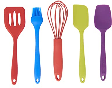 Colourworks Kitchen Utensils, Silicone, Red, Small