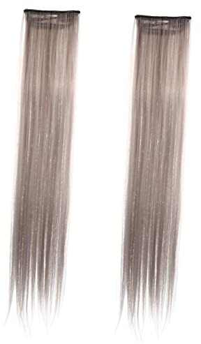 CALLARON 2piezas Tinte Para Cabello Extensión Mechas Postizo Delicado y Colorido Para Decoración De Cabello