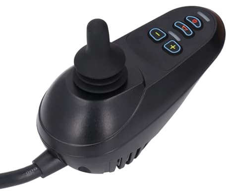 Contrôleur Universel pour Fauteuil Roulant Électrique, Joystick Haute Sensibilité Stable et Système de Contrôle Intelligent pour Utilisation Quotidienne