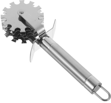 BESTYASH 1pezzi Batticarne in Acciaio Resistente Ruote Ergonomico per Intenerimento Carne Manzo Strumento Compatto e Leggero per Cucina e Picnic Facile da Usare e Conservare