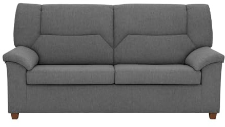 MUEBLIX.COM - Sofa 3 Plazas Juan, Sofá de Salón, Asientos y Respaldos Rellenos de Fibra, Sofá Tapizado Poliéster 100%, Sofa con Estructura de Madera y Aglomerado, Sofas de Salón Modernos