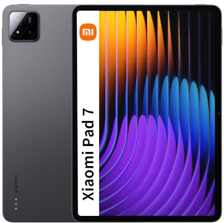 XIAOMI Pad 7, 11.2 Tablet, 8+256GB, Black, 8850mAh Battery, 45W Turbo Charging, HyperAI (Charger Included)