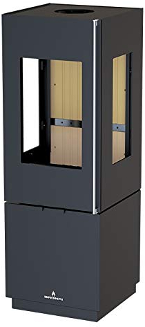 ESTUFA DE LEÑA BRONPI MODELO BOMBAY 3-C