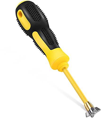 Zhengmy Grout Removal Tool 4 in 1 Grout Scraper Cleaning Remover Tool Scraper Cemented Carbide Alloy Head Tile Removal Caulking Cleaner for Floor Ceramic Tile Gaps