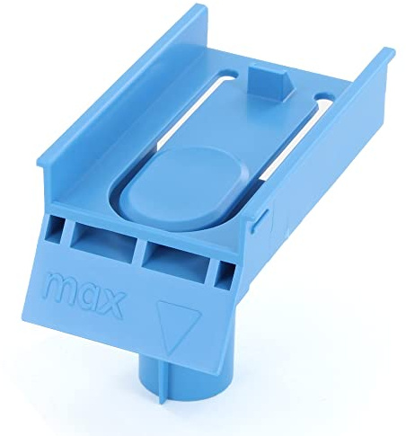 DL-pro Saugheber (Spenderlift) für Flüssigwaschmittel – Einsatz für Waschmittelschublade – Ersatz für 00637029/637029 – 84×57×45 mm – Waschmaschine