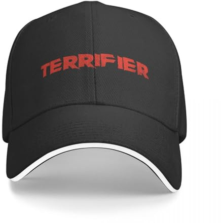 CWCMZDH Terrifier Terrier Terrier Casquette de Baseball Papa Chapeau Casque pour Filles Hommes