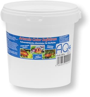 Artemia Color SoftGran Fischfutter 600 g, Alleinfutter, für Zierfische | Farbverstärkendes Softgranulat und Alleinfutter für Zierfische; Für vitale Tiere und eine abwechslungsreiche Ernährung