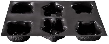Flexipan Moule Animaux - 6 Formes Gateau, Sablé, Moelleux Chocolat, Entremet - Accessoire Créatif Patisserie Enfant - Démoulage Facile, Qualité Professionnelle - Decoration Silicone Résistant
