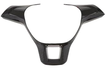 Accessori interni Per Golf 7 Per GTI MK7 Per POLO 2014 2015 Per Jetta MK6 2015 2016 Adesivo Per Rivestimento Volante Interno Auto modanature interne(Carbon Fiber)