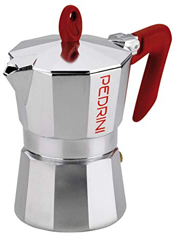 PEDRINI-CAFFETTIERA 3 TAZZE BRILLANTATA MOD.kAFFETTIERA