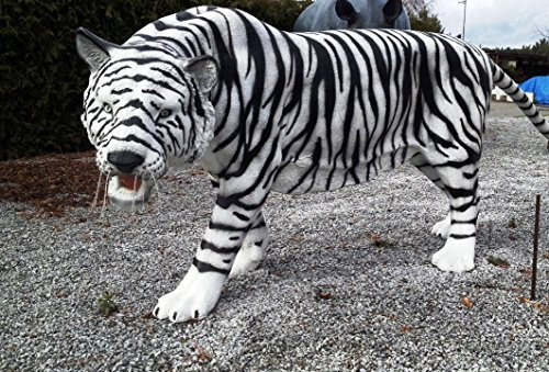 XXL Tiger LEBENSGROSS~LÖWE LEBENSGRÖSSE~Deluxe Gartendeko ca.175 cm~Gartendekoration~DEKO~Wow