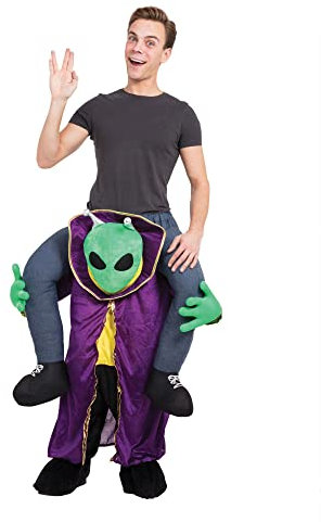 Bristol Novelty AF013 Costume da Extraterrestre a Cavalluccio