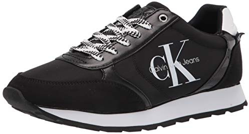 Calvin Klein, Cayle, Zapatillas para Mujer, Negro (Black 962), 41 EU