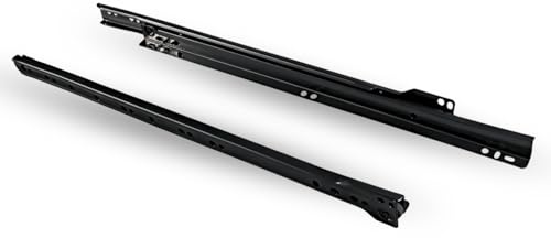 EVOTRADE 700 MM - Coppia di Guide a Rullo, Binari a Rotella per Cassetti Compatibili Ikea