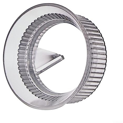 Distributeur à anneau doseur pour cafetière à moka, 90 mm, entonnoir pour 4 à 6 tasses à expresso, remplissage de poudre rotatif à pour 360°, accessoires pour cafetière à moka
