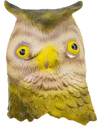 COSMEVIVI Halloween Tiermaske Katze Kopf Lustige Cosplay Maske Für Partys Leicht Und Bequem Für Halloween Und Karneval Sorgt Für Aufmerksamkeit Und Gruselige Atmosphäre