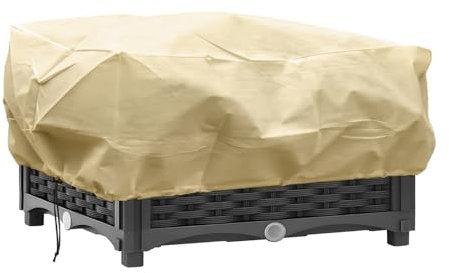 Copertura Protettiva Invernale per Piante, Protezione dal Gelo per Piante in Vaso, Copertura Protettiva con Coulisse, 100x45x40CM, Protezione Invernale per Piante