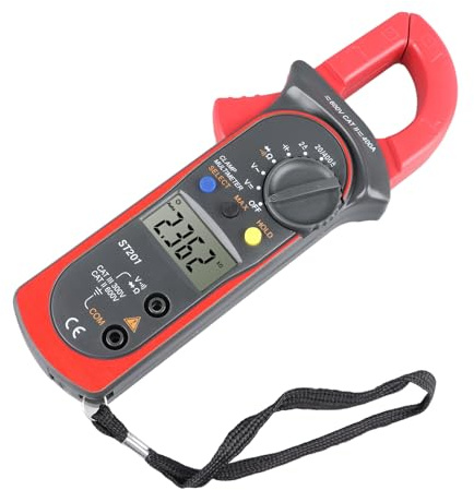 Voltmeter Amperemeter Strömtång DC AC Ström Spänningsmotstånd Klämma Voltmeter Ampermeter Elektrisk Digital Multimeter Strömtång