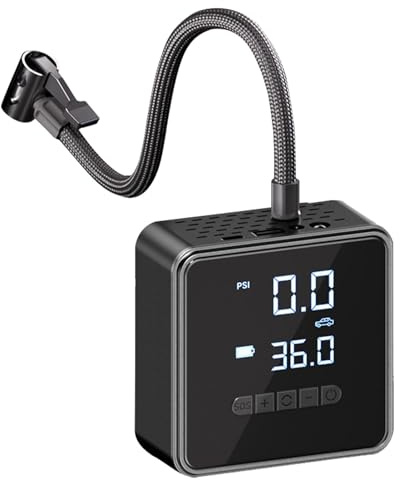 Gonfiatore dei pneumatici, Gonfiatore dei pneumatici con manometro, Pompa d'aria senza fili, Compressore d'aria portatile, Gonfiatore pneumatico, Gonfiatore pneumatico, Compressore d'aria leggero