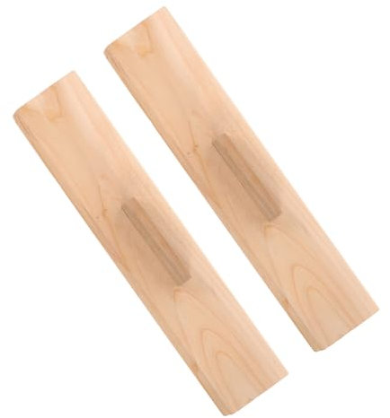 Zerodeko 2stücke Holz Klapp Quiltboards Praktische Quilt Falten Hilfs Holz Werkzeug Mit Griff Zum Zusammenfalten Von Steppdecken