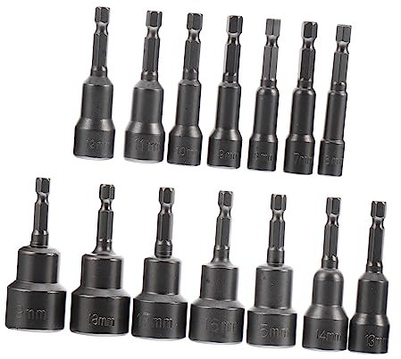 DIYEAH Embout De Tournevis Magnétique Douille à Embout Adaptateur De Douille Tournevis à Écrou
