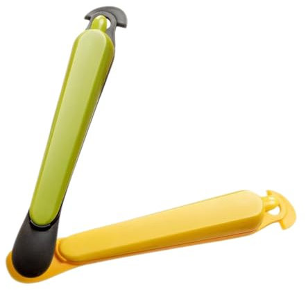 LOPUNER 2pezzi Pelapatatper Agrumi Inossidabile Utensile Multifunzionalper Sbucciare Frutta Colori per Cucina e Snack