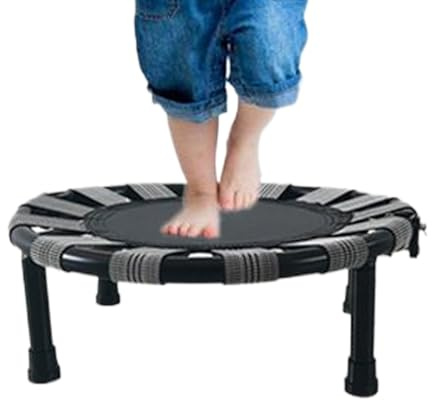 Indoor Trampolin Für Kinder | Kleines Aktives Kindertrampolin | Rundes Springspielzeug Klappbar Für Kinder Mädchen Zuhause Bewegung