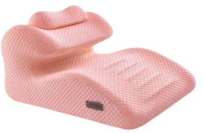 AlluraPet Coussin de soutien pour les jambes et le dos, coussin de massage visage vers le bas pour voyage et maison, coussin cale en coton, 58 x 40 x 31 cm