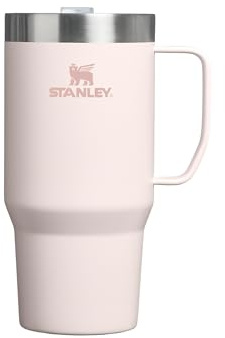 Stanley 1913 Everyday Suburban Travel Mug 0.7L - 2.5 Hours Hot - 7 Hours Cold - 30 Hours Iced - BPA Free - Dishwasher Safe - Stainless Steel - Rose Quartz | 2.5 Hours Hot - 7 Hours Cold - 30 Hours Iced - BPA-Free - Dishwasher Safe - Stainless Steel