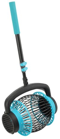 TABODD Rollsammler mit Alu Teleskopstiel, Ausziehbar bis 100 cm - Nusssammler mit Großem Erntekorb - Kugelpflücker Obstsammler Erntemaschine für Äpfel Birnen Kastanien Obst Nüsse Tennisball Golfball