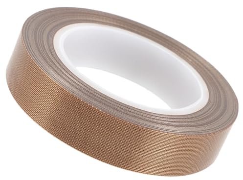 HINTRMENT Ptfe Band für Vakuumiergerät Hitzebeständiges Ersatzdichtungsband mit Hoher Haftkraft 1 Rolle Isolierband für Handvakuumierer Wärmeisolierend und Langlebig