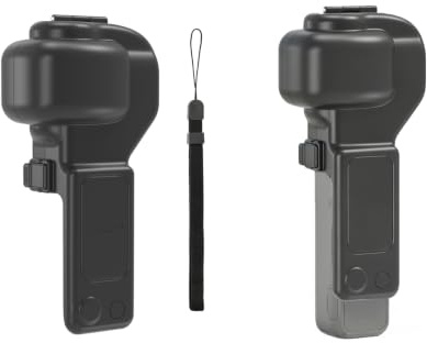 Okandomo skyddsfodral för DJI Pocket 4P skyddsfodral bärbar, svart | Kompakt gimbal och skärmskydd kameraskydd tillbehör linsskydd Gimbal skyddskåpa enkel öppning stängning