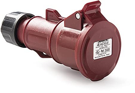 FAMATEL - Mobile Dose IP44 | 3P+N+T | 32A | 380-415V | Rot